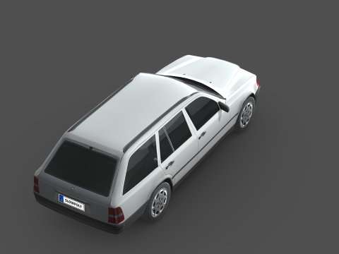Mercedes-Benz E-Class W124 Modèle 3D