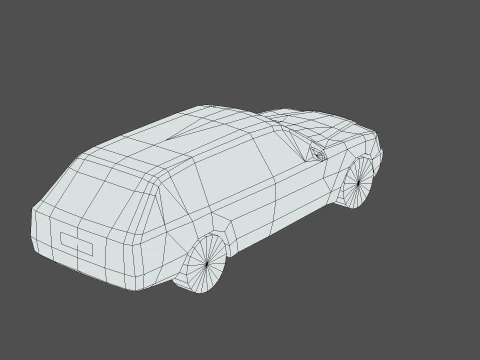 Mercedes-Benz E-Class W124 3D Model