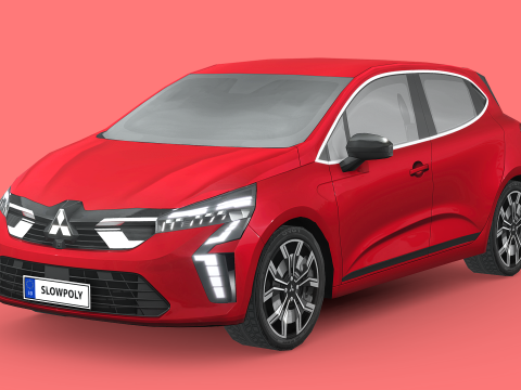 Mitsubishi Colt 2024 3D 模型