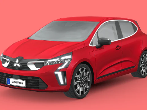 Mitsubishi Colt 2024 3D Model