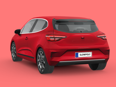 Mitsubishi Colt 2024 Modello 3D