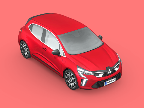 Mitsubishi Colt 2024 Modello 3D
