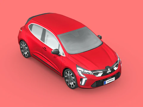 Mitsubishi Colt 2024 3D Model