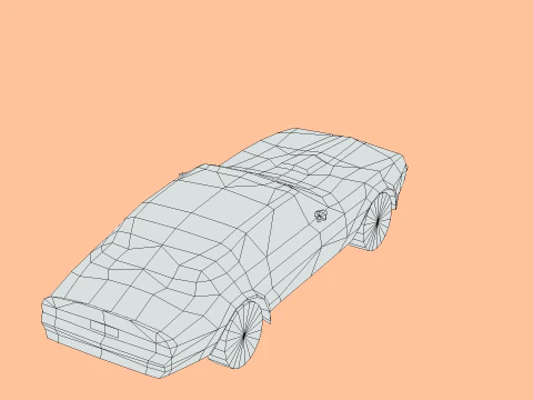Pontiac Firebird Trans Am 1977 3D Model