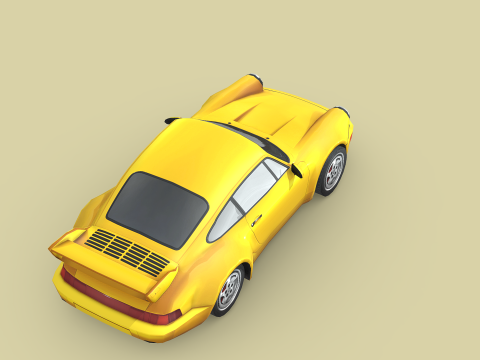 Porsche 911 Carrera RS 3D Model