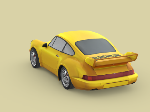 Porsche 911 Carrera RS 3D Model