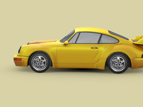 Porsche 911 Carrera RS 3D Model