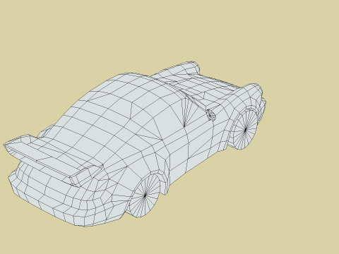 Porsche 911 Carrera RS 3D Model