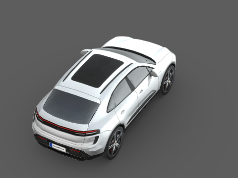 Porsche Macan Turbo Electric Modelo 3D