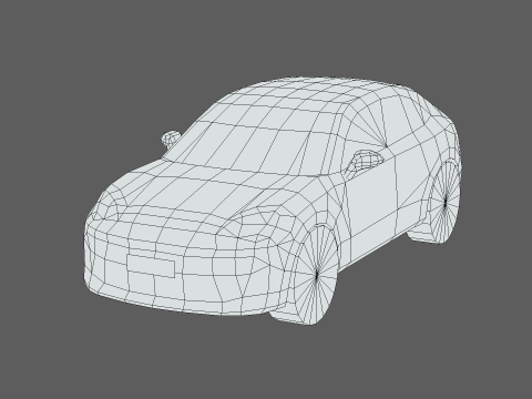 Porsche Macan Turbo Electric Modelo 3D