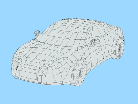 Renault Alpine A110 2018 3D Model