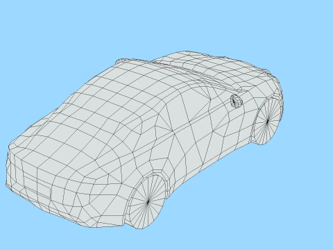 Renault Alpine A110 2018 3D Model