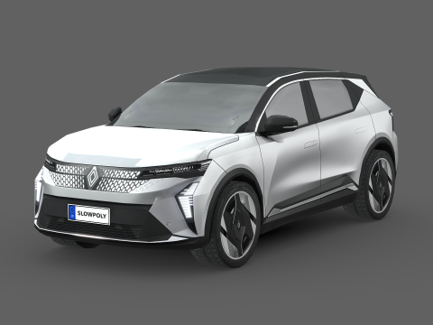 Renault Scenic E-Tech 3D Model