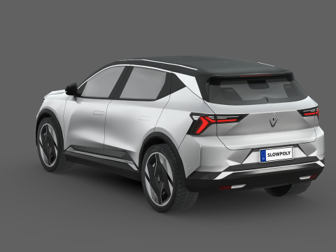 Renault Scenic E-Tech 3D Модель