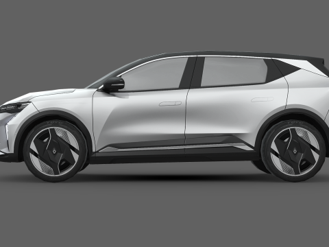Renault Scenic E-Tech 3D Модель