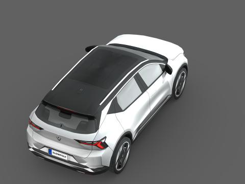 Renault Scenic E-Tech 3D Модель