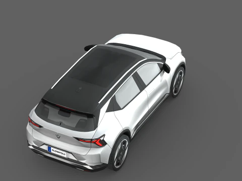 Renault Scenic E-Tech 3D Model