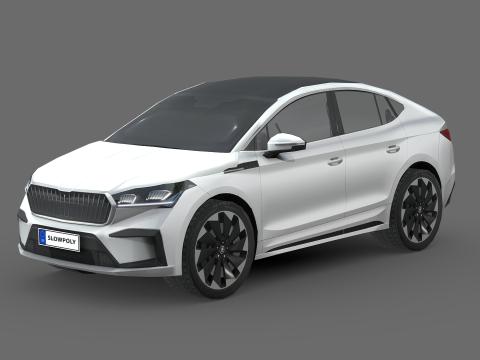 Skoda Enyaq Coupe iV 3Dモデル