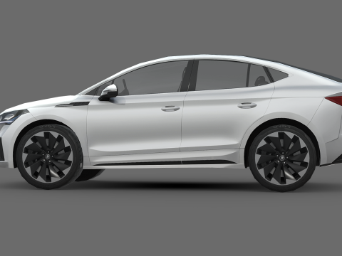 Skoda Enyaq Coupe iV 3Dモデル