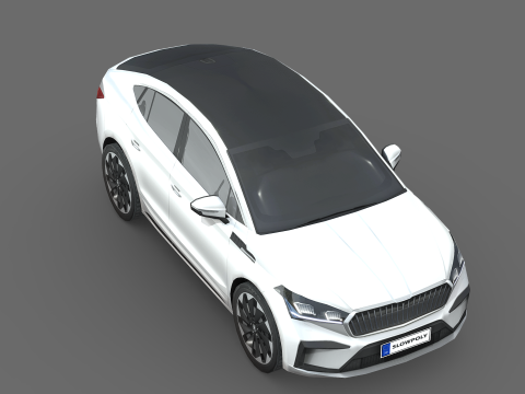 Skoda Enyaq Coupe iV 3Dモデル
