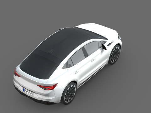 Skoda Enyaq Coupe iV 3Dモデル