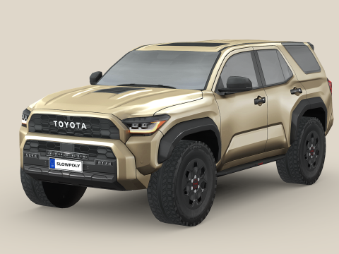Toyota 4Runner TRDpro 2025 3D मॉडल
