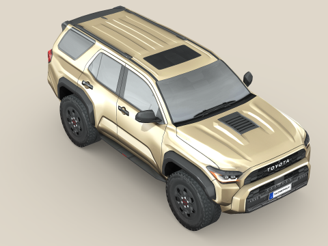 Toyota 4Runner TRDpro 2025 3D Модель
