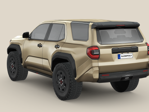 Toyota 4Runner TRDpro 2025 3D Модель