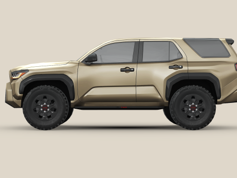 Toyota 4Runner TRDpro 2025 3D Модель