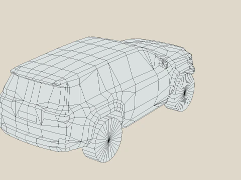 Toyota 4Runner TRDpro 2025 3D Model