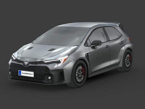 Toyota GR Corolla 3D 模型