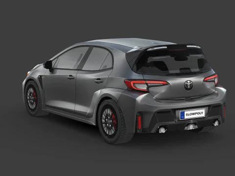 Toyota GR Corolla 3D Model