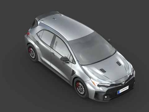 Toyota GR Corolla 3D Model