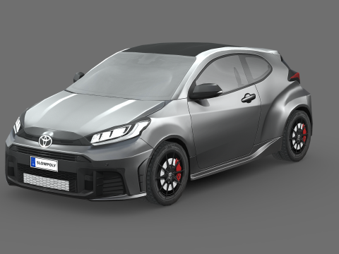 Toyota GR Yaris 2024 3D 模型