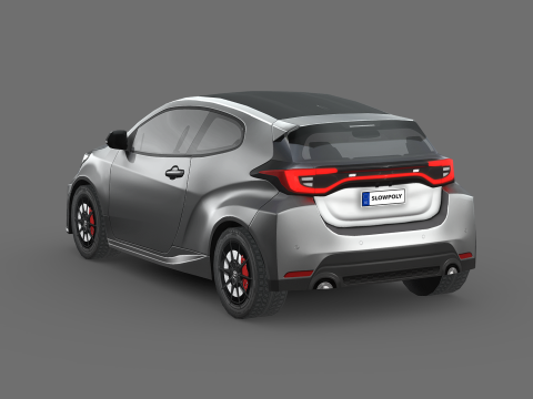 Toyota GR Yaris 2024 Model 3D