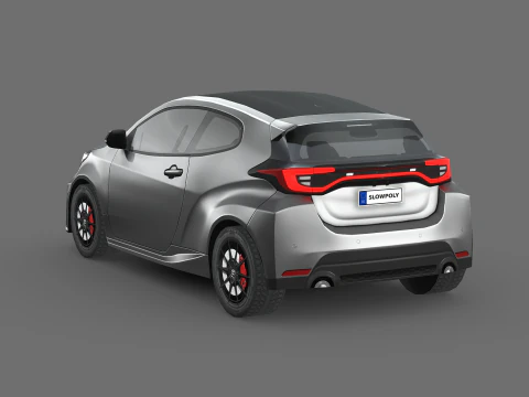Toyota GR Yaris 2024 3D Model