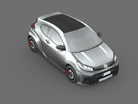 Toyota GR Yaris 2024 Model 3D