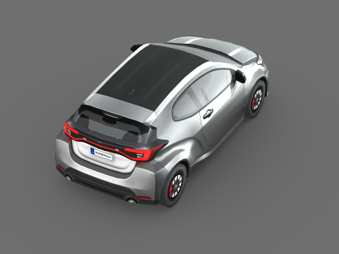 Toyota GR Yaris 2024 Model 3D