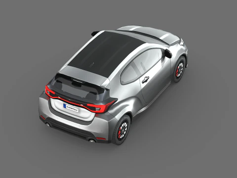 Toyota GR Yaris 2024 3D Model