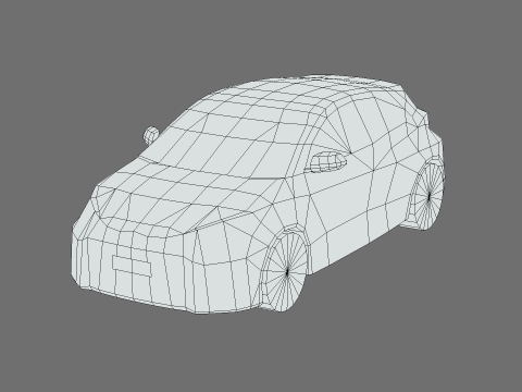 Toyota GR Yaris 2024 Model 3D