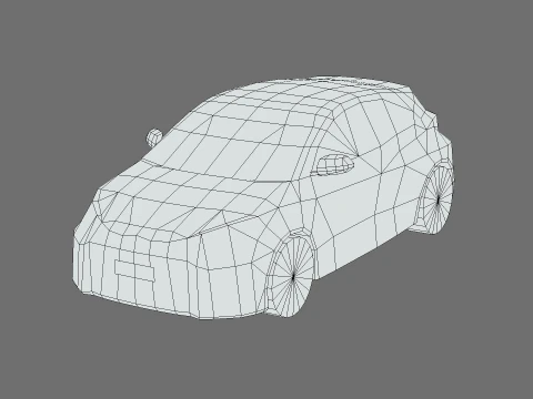 Toyota GR Yaris 2024 3D Model
