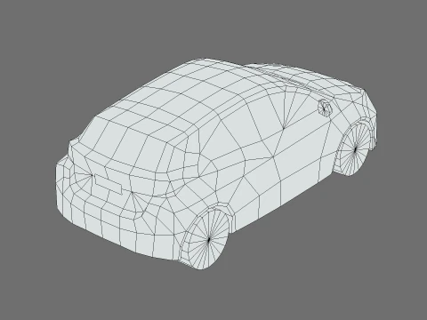 Toyota GR Yaris 2024 3D Model