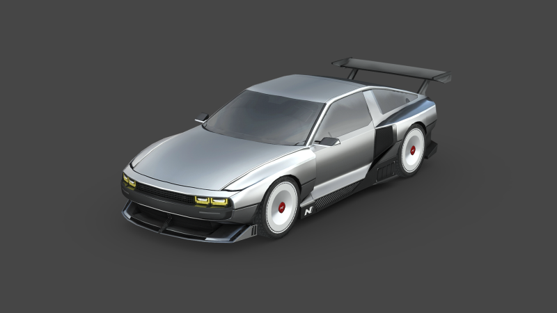 Hyundai N Vision 74 3Dモデル .c4d .max .obj .3ds .fbx .stl .blend 