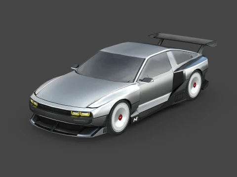 Hyundai N Vis&atilde;o 74 Modelo 3D