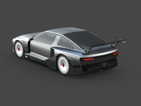 Hyundai N Vision 74 3Dモデル