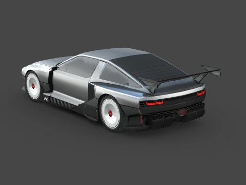 Hyundai N Vision 74 3D Model