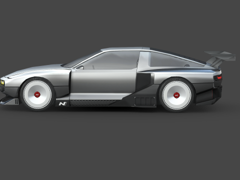 Hyundai N Vision 74 3Dモデル