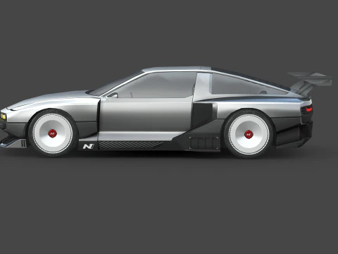 Hyundai N Vision 74 3D Model