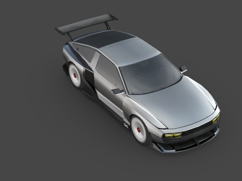 Hyundai N Vision 74 3Dモデル