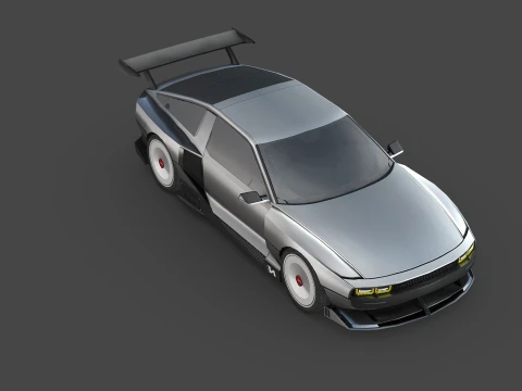 Hyundai N Vision 74 3D Model